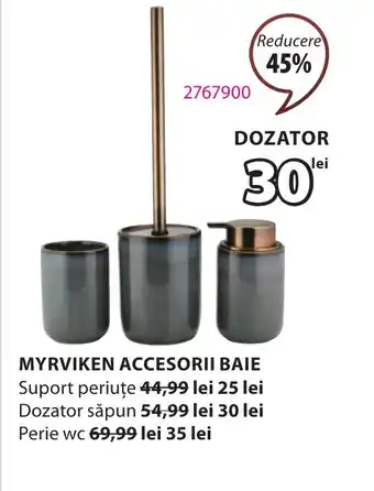 JYSK MYRVIKEN ACCESORII BAIE Ofertă