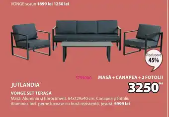 JYSK VONGE SET TERASĂ Ofertă