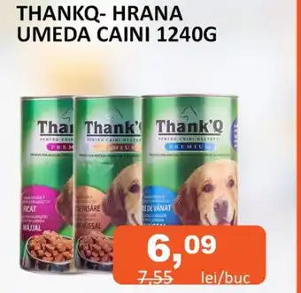 THANKQ- HRANA UMEDA CAINI 1240G
