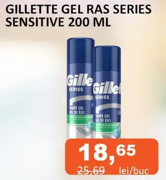 GILLETTE GEL RAS SERIES SENSITIVE 200 ML