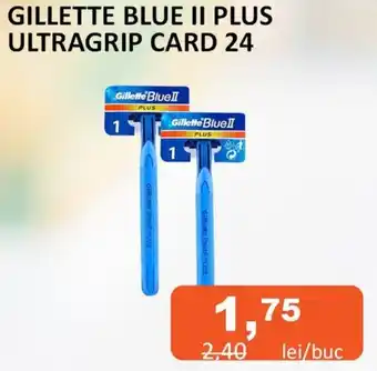 Unicarm GILLETTE BLUE II PLUS ULTRAGRIP CARD 24 Ofertă