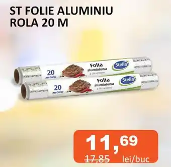 Unicarm ST FOLIE ALUMINIU ROLA 20 M Ofertă