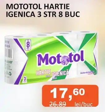 Unicarm MOTOTOL HARTIE IGENICA 3 STR 8 BUC Ofertă