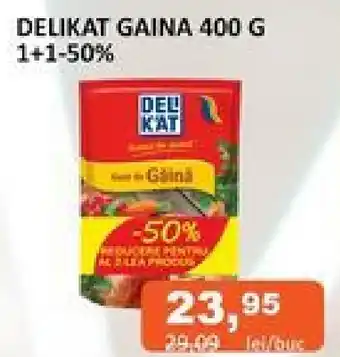 Unicarm DELIKAT GAINA 400 G 1+1-50% Ofertă