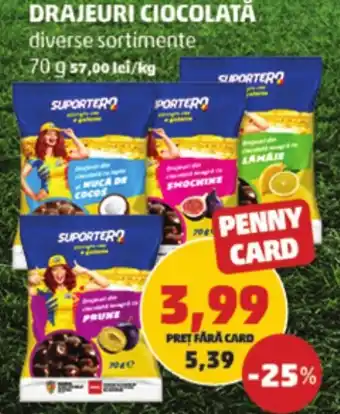 Penny DRAJEURI CIOCOLATĂ Ofertă