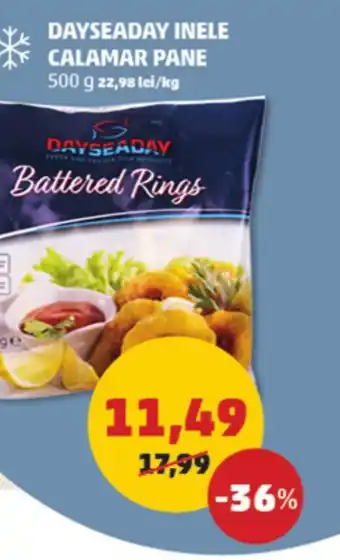 Penny DAYSEADAY INELE CALAMAR PANE Ofertă