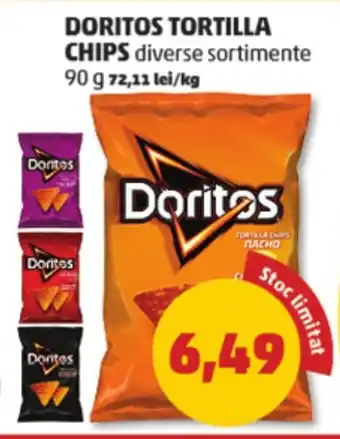 Penny DORITOS TORTILLA CHIPS Ofertă