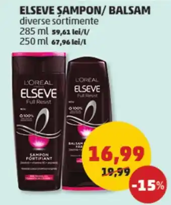 Penny ELSEVE ŞAMPON/BALSAM Ofertă