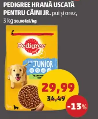 Penny PEDIGREE HRANĂ USCATĂ PENTRU CÂINI JR. Ofertă