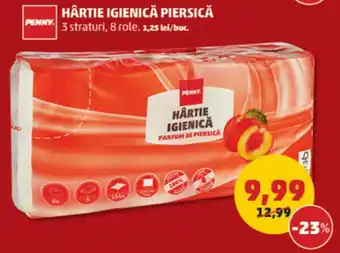Penny HÂRTIE IGIENICĂ PIERSICĂ Ofertă