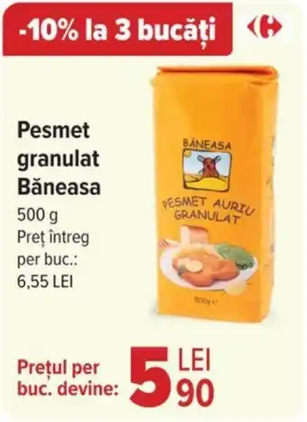 Carrefour Pesmet granulat Băneasa Ofertă