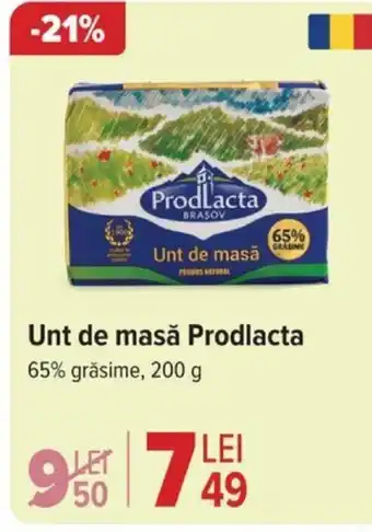 Carrefour Unt de masă Prodlacta Ofertă