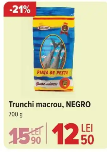 Carrefour Trunchi macrou, NEGRO Ofertă