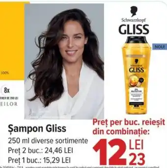 Carrefour Șampon Gliss Ofertă
