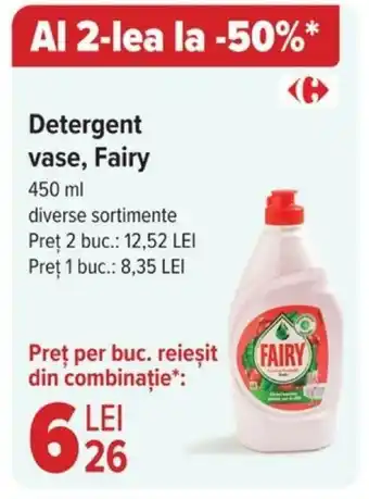 Carrefour Detergent vase, Fairy Ofertă