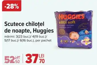 Carrefour Scutece chiloţel de noapte, Huggies Ofertă