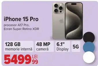 Carrefour iPhone 15 Pro Ofertă