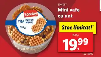 Lidl SONDEY Mini vafe Ofertă