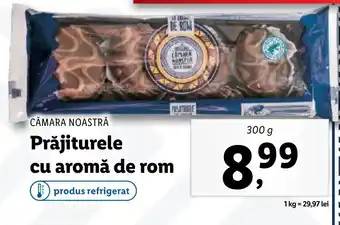 Lidl CAMARA NOASTRĂ Prăjiturele cu aromă de rom Ofertă