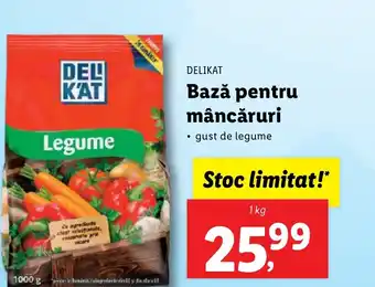 Lidl DELIKAT Bază pentru mâncăruri Ofertă