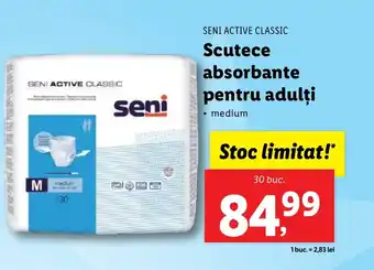 Lidl SENI ACTIVE CLASSIC Scutece absorbante pentru adulţi Ofertă