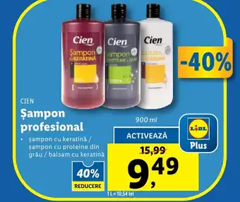 Lidl CIEN Șampon profesional Ofertă
