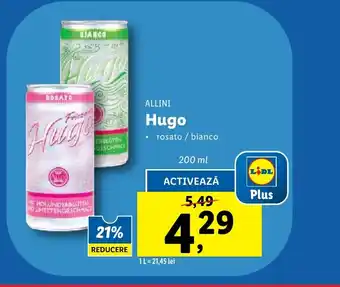 Lidl ALLINI Hugo Ofertă