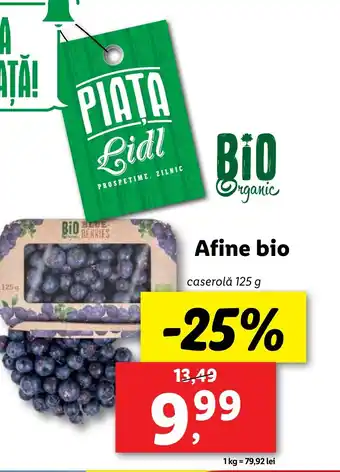 Lidl Afine bio Ofertă