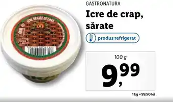 Lidl GASTRONATURA Icre de crap, sǎrate Ofertă