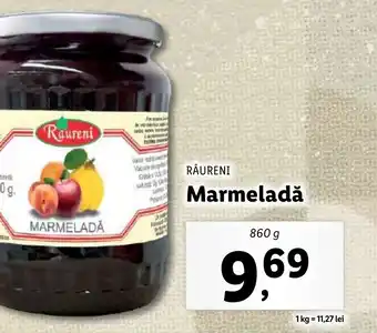 Lidl RÂURENI Marmeladǎ Ofertă