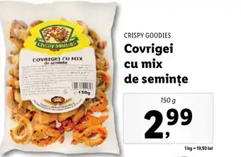 Lidl CRISPY GOODIES Covrigei cu mix de semințe Ofertă