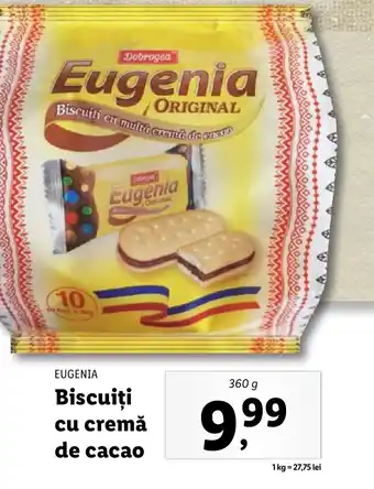 EUGENIA Biscuiți cu cremă de cacao