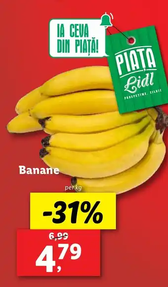 Lidl Banane Ofertă