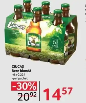 Selgros CIUCAȘ Bere blondǎ Ofertă