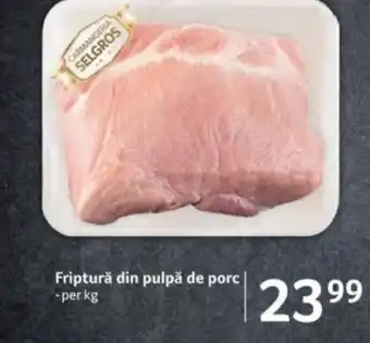 Selgros Friptură din pulpă de porc Ofertă