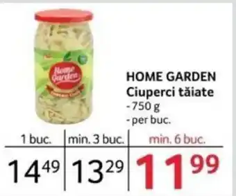 Selgros HOME GARDEN Ciuperci tǎiate Ofertă