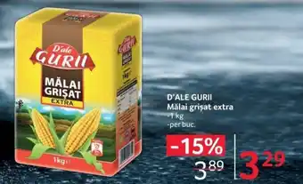 Selgros D'ALE GURII Mǎlai grişat extra Ofertă