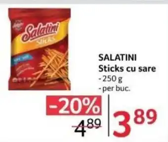 Selgros SALATINI Sticks cu sare Ofertă