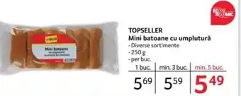 Selgros TOPSELLER Mini batoane cu umplutură Ofertă