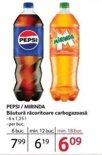 Selgros PEPSI / MIRINDA Băutură răcoritoare carbogazoasă Ofertă