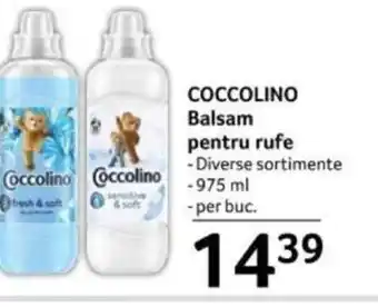 Selgros COCCOLINO Balsam pentru rufe Ofertă