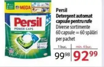 Selgros Persil Detergent automat capsule pentru rufe Ofertă