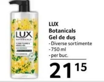 LUX Botanicals Gel de duş