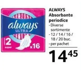 ALWAYS Absorbante periodice