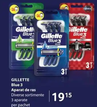 Selgros GILLETTE Blue 3 Aparat de ras Ofertă