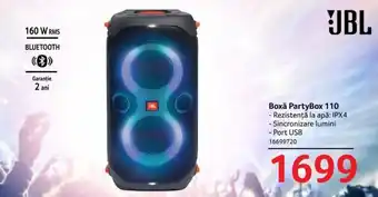 Selgros Boxǎ PartyBox 110 Ofertă