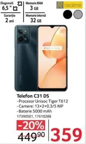 Selgros Telefon C31 DS Ofertă