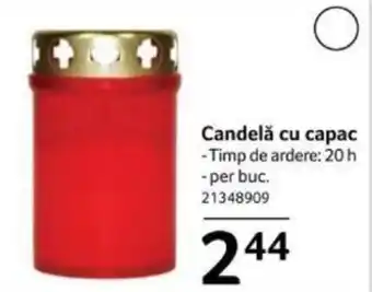 Selgros Candelǎ cu capac Ofertă