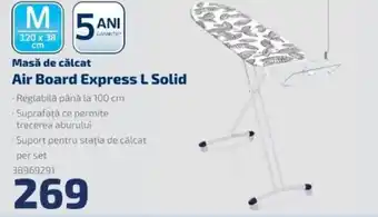 Selgros Masă de călcat Air Board Express L Solid Ofertă