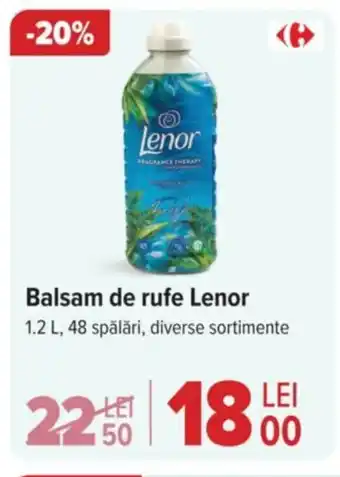 Carrefour Balsam de rufe Lenor Ofertă